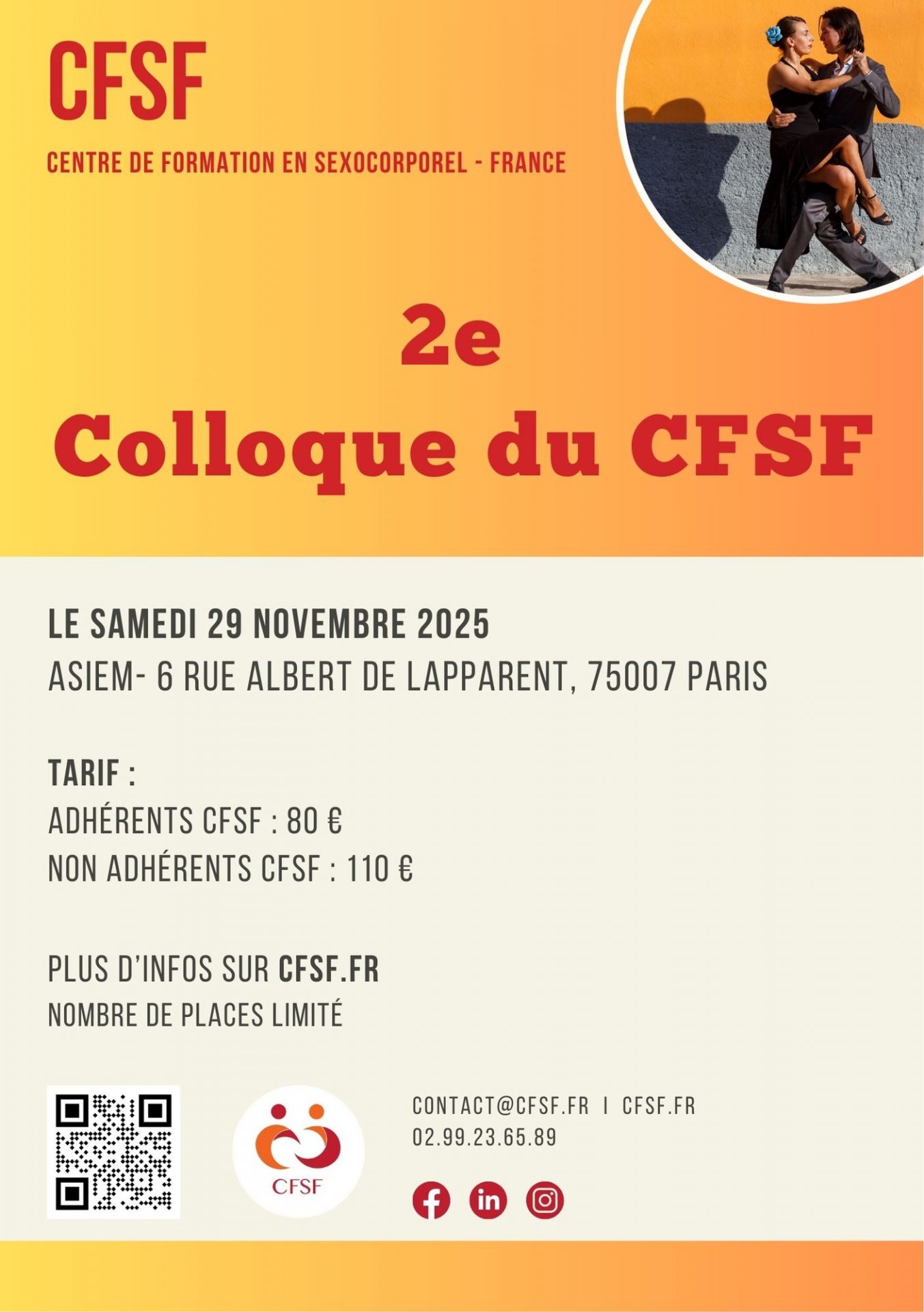 Colloque CFSF